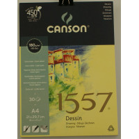 Blok szkicowy Canson 1557 180g A4 30ark.