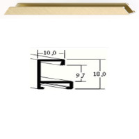 Listwa 03 151 złoto szczotkowane cena za mb