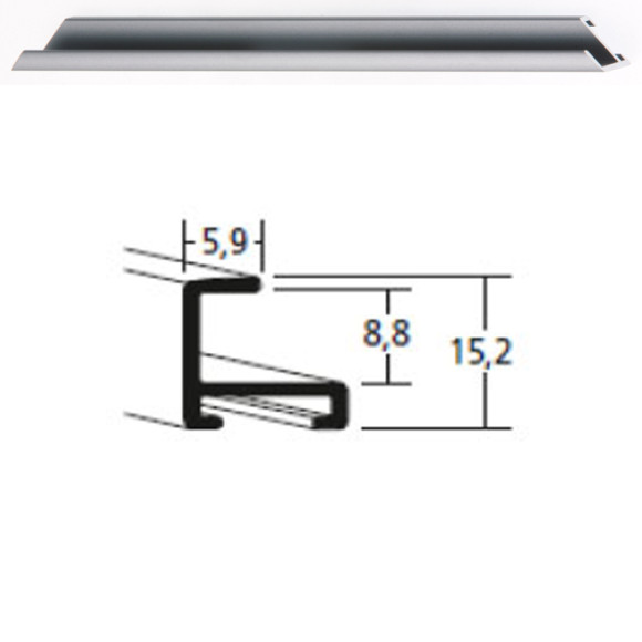Listwa 04 010 cynowy cena za mb