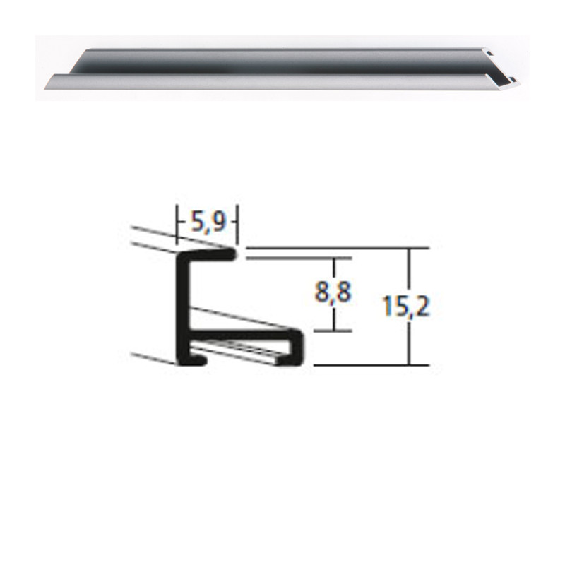 Listwa 04 010 cynowy cena za mb