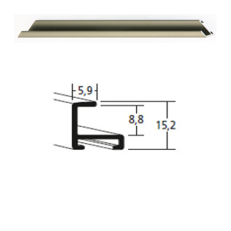 Listwa 04 011 szampan cena za mb