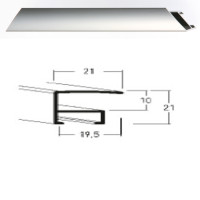 Listwa 05 233 stalowy połysk cena za mb