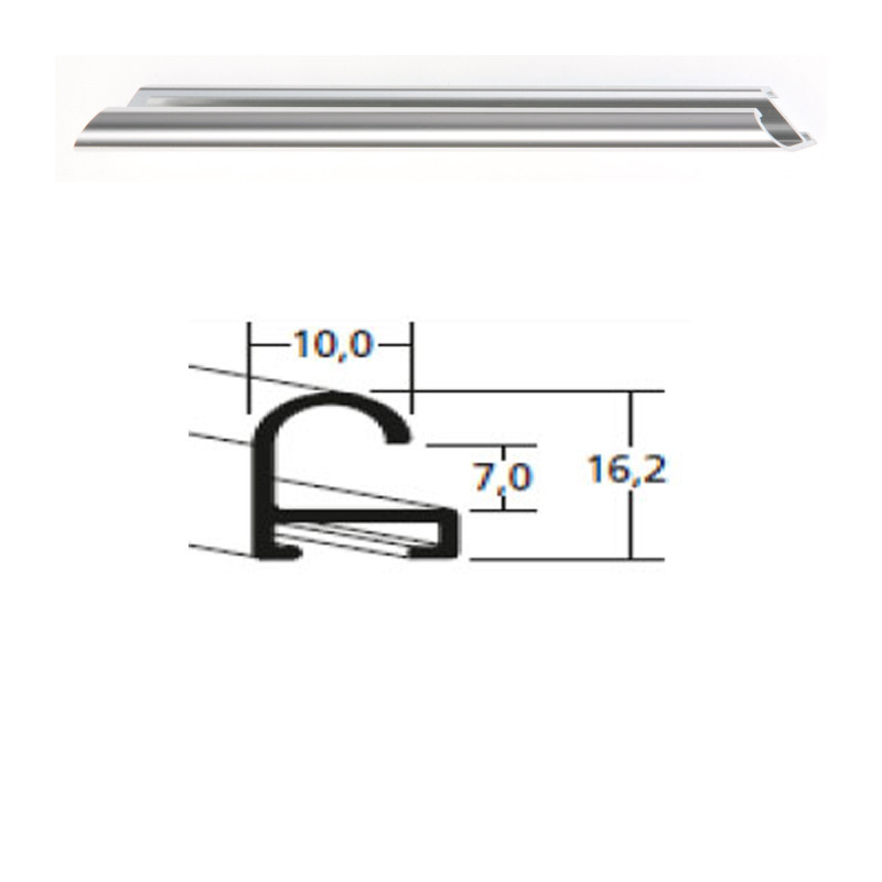 Listwa 07 003 srebrny połysk cena za mb