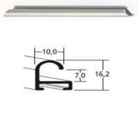 Listwa 07 004 srebrny mat cena za mb