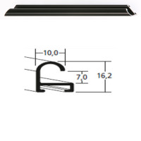 Listwa 07 016 czarny połysk cena za mb