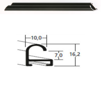 Listwa 07 021 czarny mat cena za mb