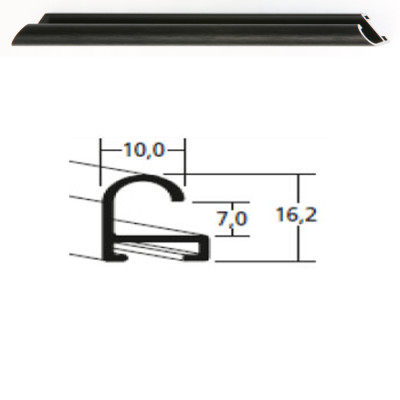 Listwa 07 316 czarny struktur. cena za mb
