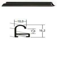 Listwa 07 316 czarny struktur. cena za mb