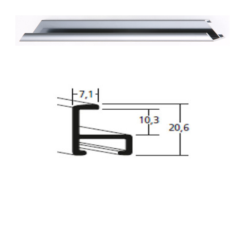 Listwa 11 009 cynowy połysk cena za mb