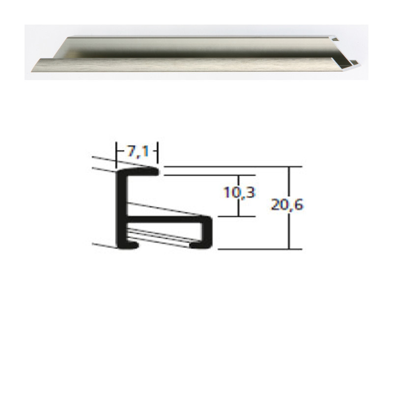 Listwa 11 327 merkury struktur. cena za mb