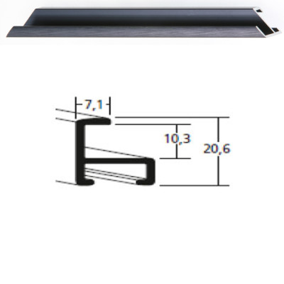 Listwa 11 330 topaz struktur. cena za mb