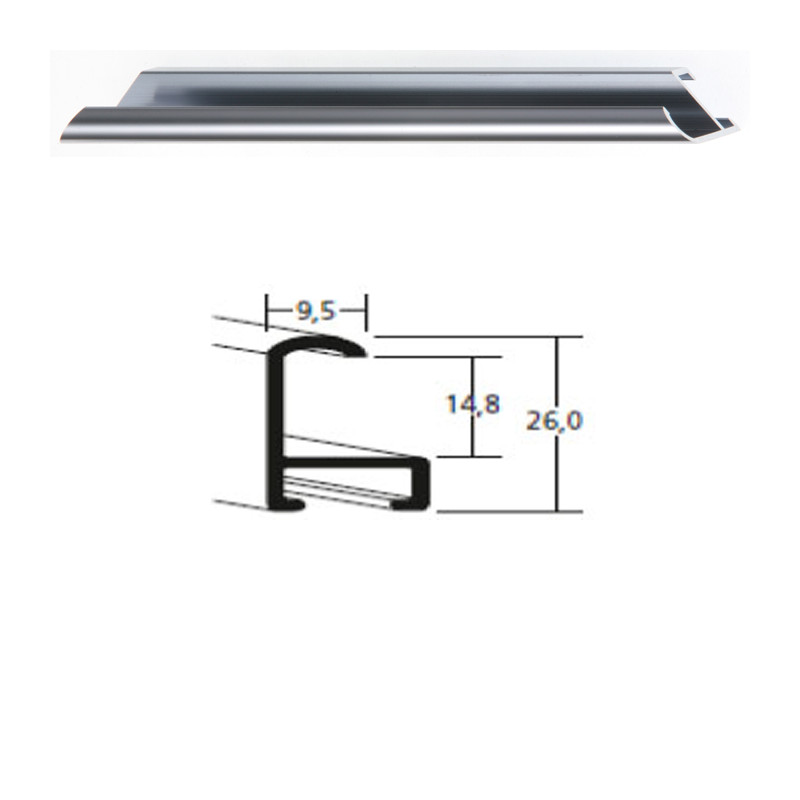 Listwa 15 009 cynowy połysk cena za mb