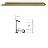 Listwa 217 002 złoty mat cena za mb
