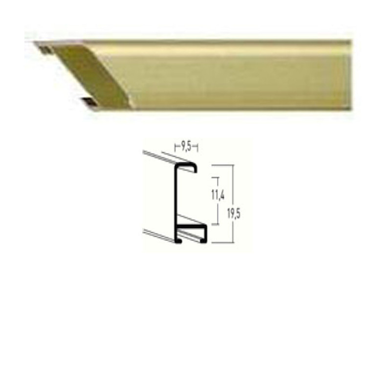 Listwa 269 002 złoty mat cena za mb