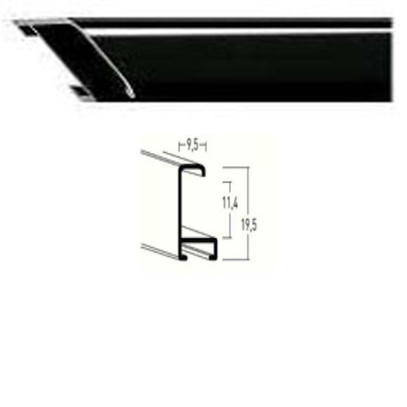 Listwa 269 016 czarny połysk cena za mb