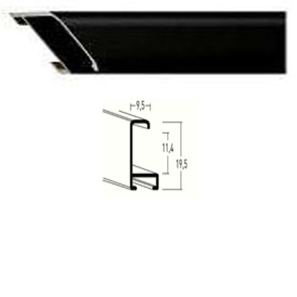 Listwa 269 021 czarny mat cena za mb