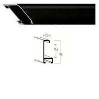 Listwa 269 021 czarny mat cena za mb