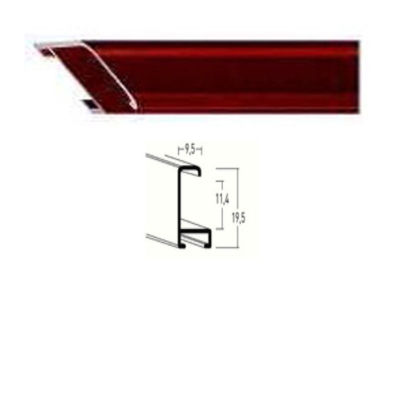 Listwa 269 209 szczotkowany rubin cena za mb