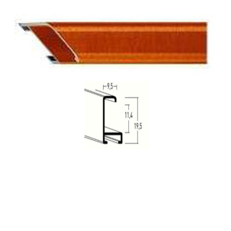 Listwa 269 217 pomarańczowy szczotkowany cena za mb