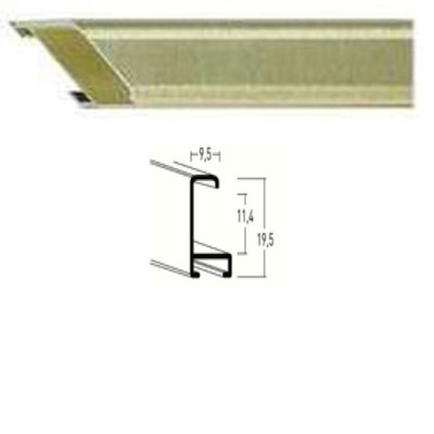 Listwa 269 219 jasne złoto szczotkowane cena za mb