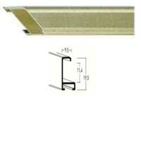 Listwa 269 219 jasne złoto szczotkowane cena za mb