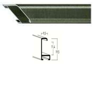 Listwa 269 223 szary szczotkowany cena za mb