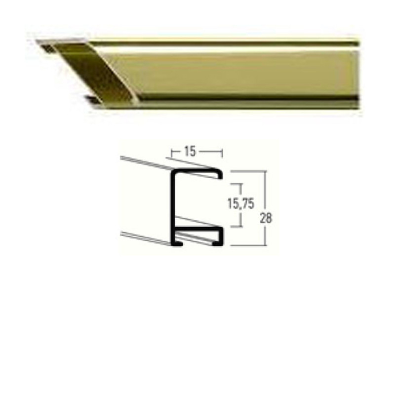 Listwa 270 001 złoty połysk cena za mb