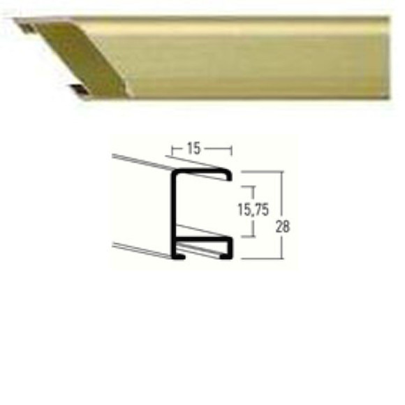 Listwa 270 002 złoty mat cena za mb