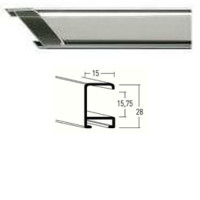 Listwa 270 003 srebrny połysk cena za mb