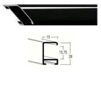 Listwa 270 016 czarny połysk cena za mb