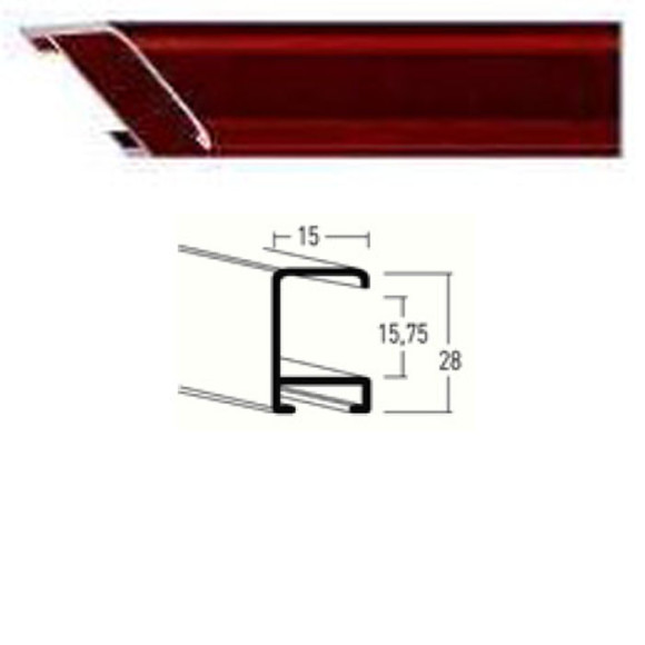 Listwa 270 209 szczotkowany rubin cena za mb