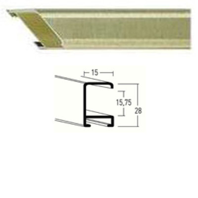 Listwa 270 219 jasne złoto szczotkowane cena za mb