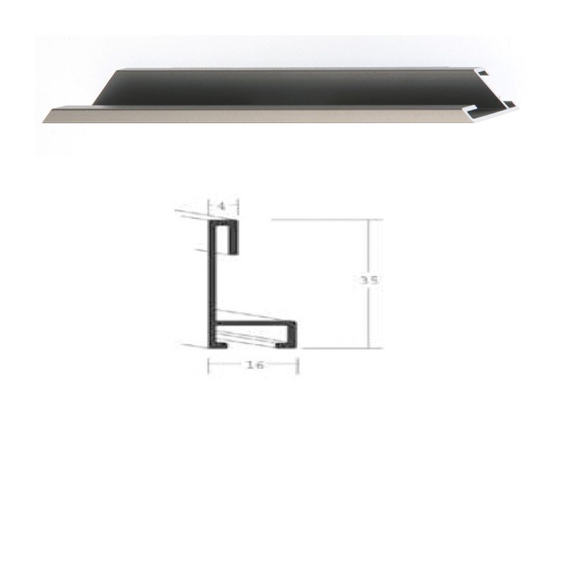 Listwa 34 017 szare srebro cena za mb