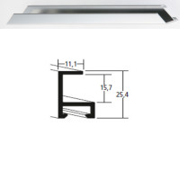 Listwa 50 003 srebrny połysk cena za mb