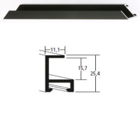 Listwa 50 021 czarny mat cena za mb
