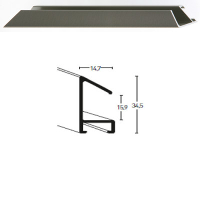 Listwa 51 257 nikiel cena za mb