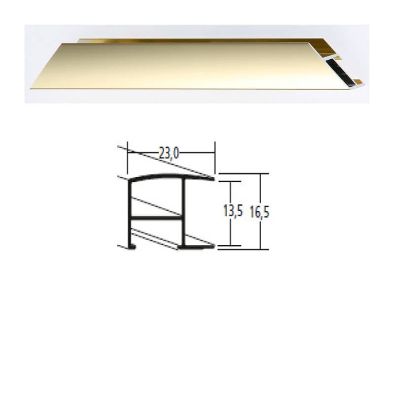 Listwa 62 001 złoty połysk cena za mb