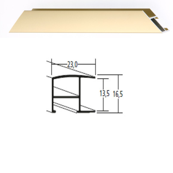 Listwa 62 002 złoty mat cena za mb