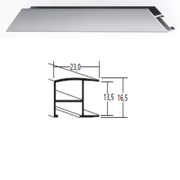 Listwa 62 010 cynowy mat cena za mb