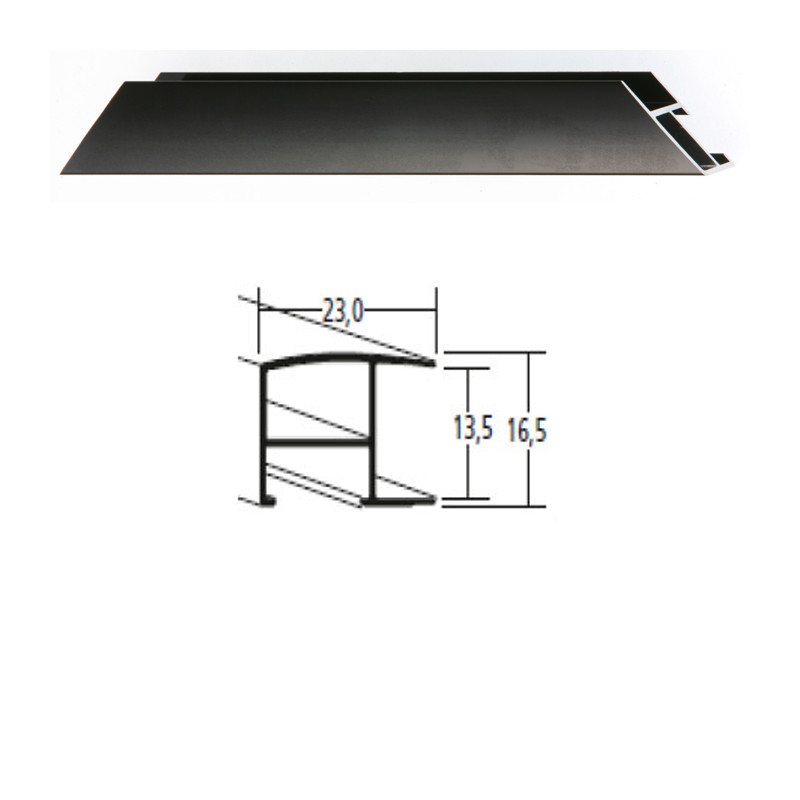 Listwa 62 016 czarny połysk cena za mb