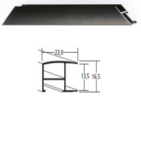 Listwa 62 016 czarny połysk cena za mb