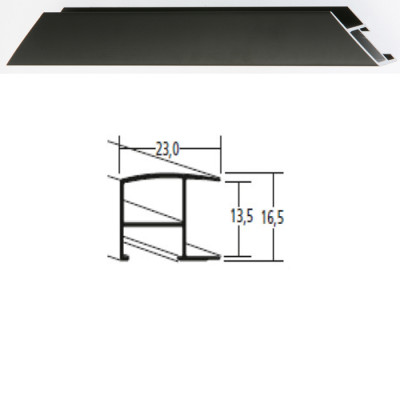 Listwa 62 021 czarny mat cena za mb