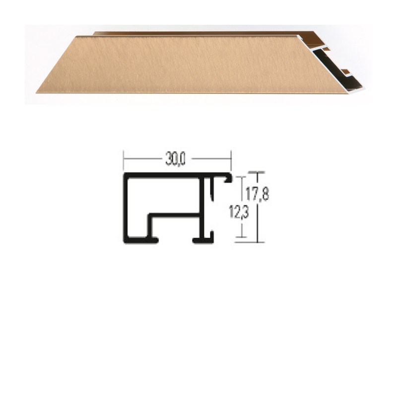 Listwa 69 259 mosiądz cena za mb