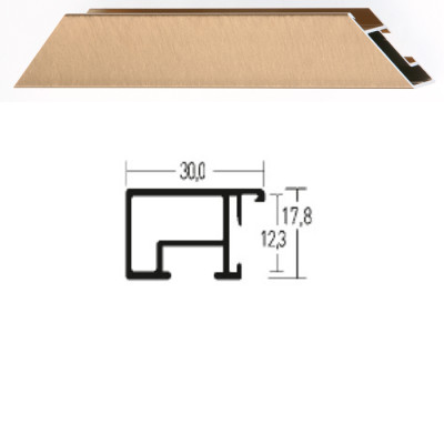 Listwa 69 259 mosiądz cena za mb