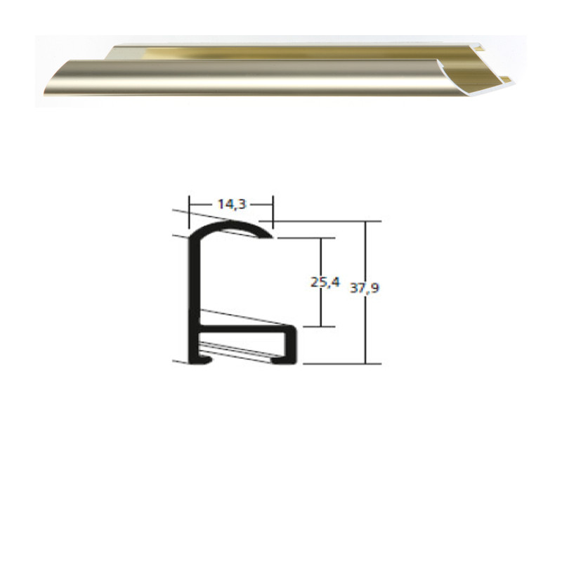 Listwa 71 000 jasne złoto cena za mb