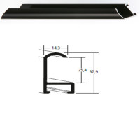 Listwa 71 016 czarny połysk cena za mb