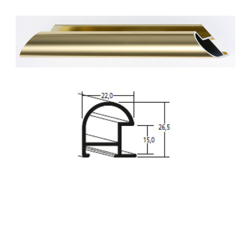 Listwa 75 001 złoty połysk cena za mb